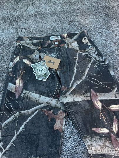 Джинсы Stussy RealTree темные