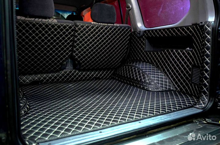 Ковры в салон для Toyota Land Cruiser Prado 90 1999