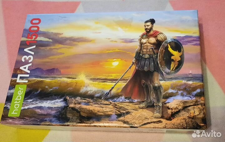Пазл Hatber 1500 воин. Новый