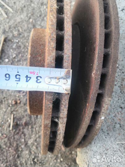 Передние тормозные диски мерседес 124 Е420 е500