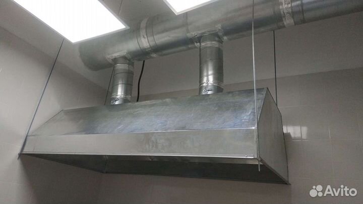 Вытяжка, вентиляция, монтаж и обслуживание, жестян
