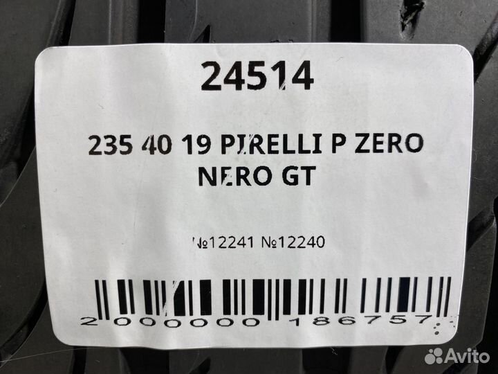 Pirelli P Zero Nero GT 235/40 R19 96Y