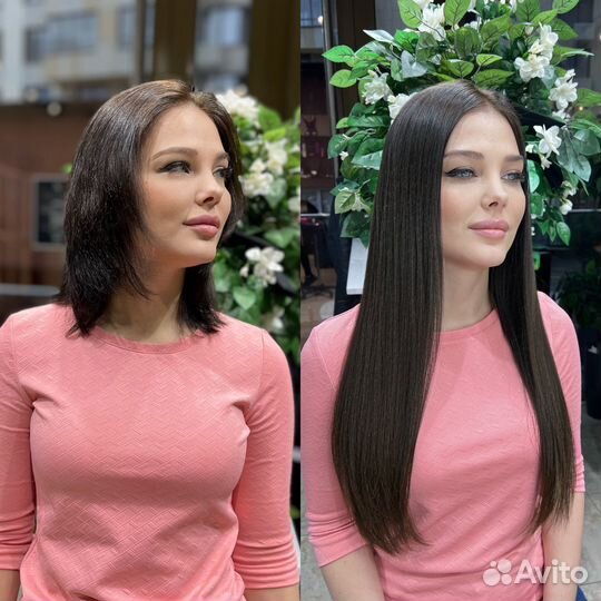 Итальнское наращивание волос