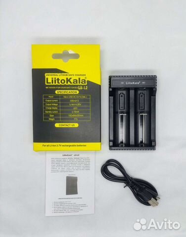 Аккумуляторы Liitokala 16340 (CR123) +З/У объявление продам