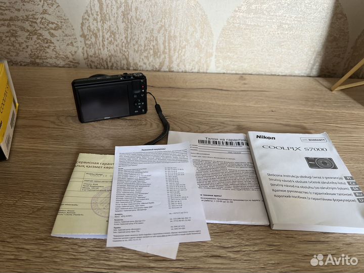 Компактный фотоаппарат nikon coolpix s7000