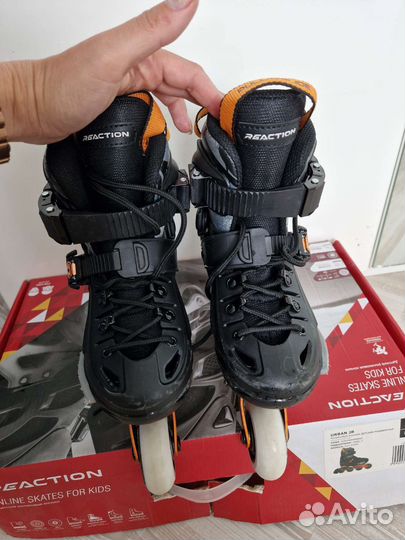 Ролики детские раздвижные размер 28-31