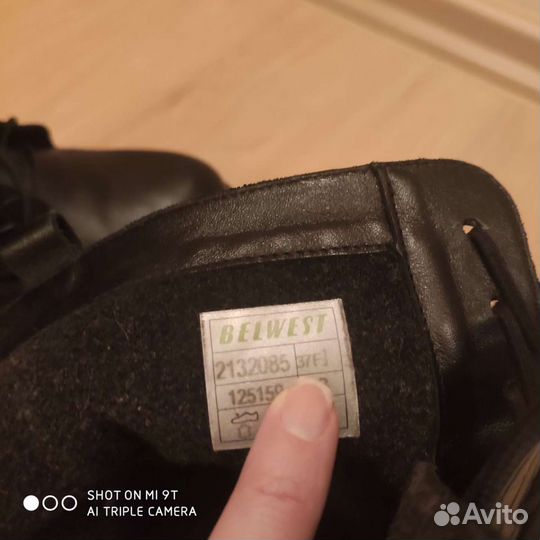 Ботинки осень 37 размер