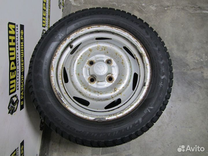 Колесо в сборе Cordiant 175/65 R14 82T Polar2 шип