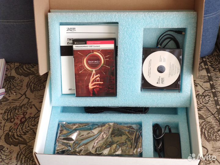 Отладочная плата TMX320DM6437