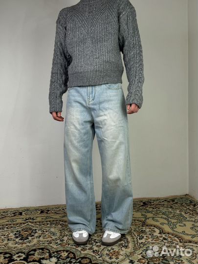 Джинсы широкие jaded london