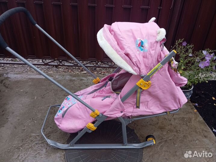 Санки коляска ника