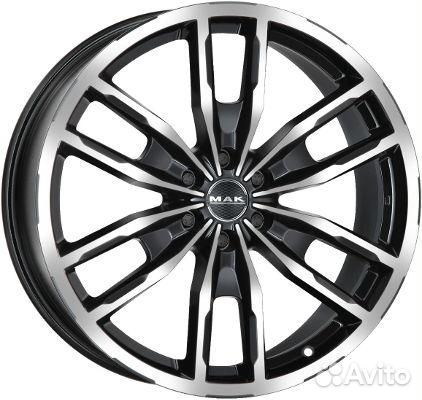Mak Peak 8.5x18 6x139.7 ET 24 Dia 106.1 (black mir