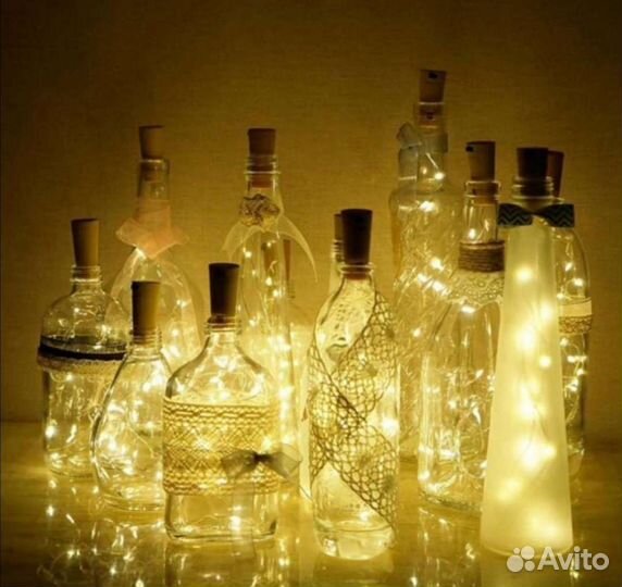 Гирлянда Пробка в бутылку