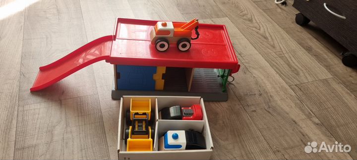 Машинки из IKEA. Станция обслуживания с набором