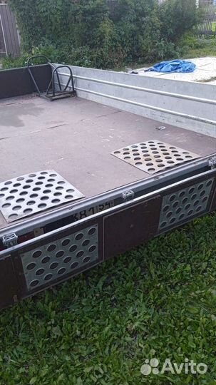 Прицеп легковой для двух снегоходов самосвал бу