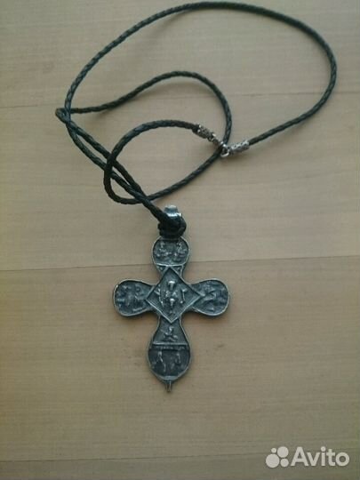 Крест серебряный 16век