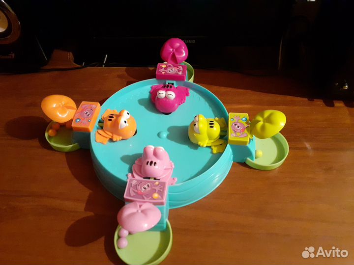 Игра настольная Покорми лягушек