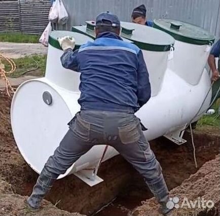 Установка септика под ключ