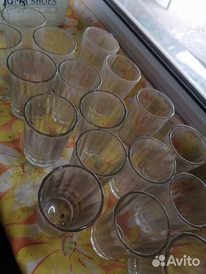 Граненые рюмки СССР 100 гр