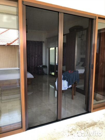 Москитная сетка плиссе