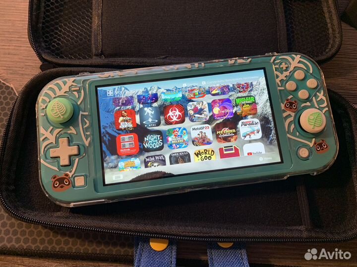 Прошитая Nintendo Switch Lite 288gb 400+ Игр Набор