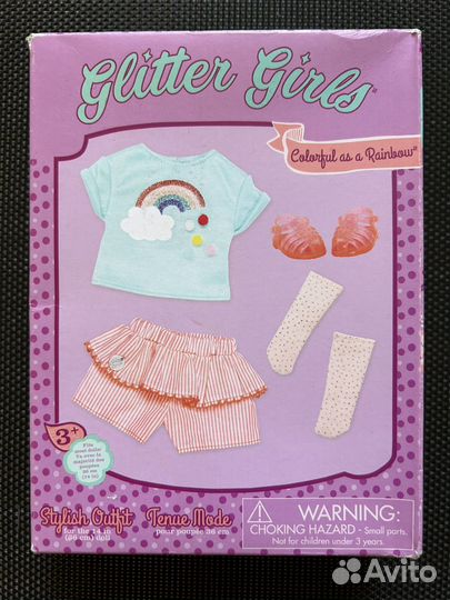 Набор одежды с босоножками для куклы Паоло Рейна