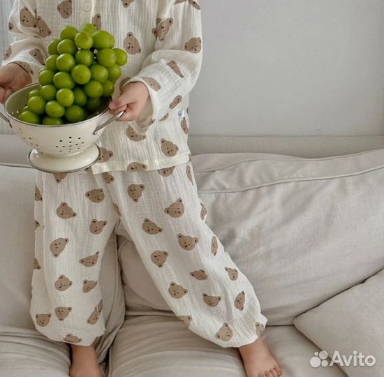 Пижама муслиновая детская