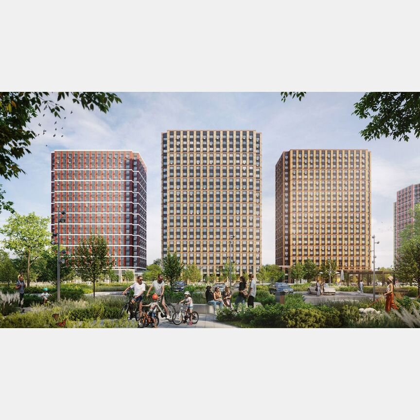 1-к. квартира, 41,5 м², 22/23 эт.