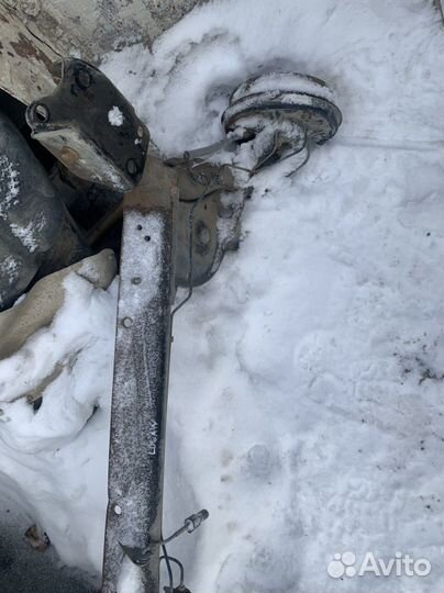 Рено Логан 1 балка задняя