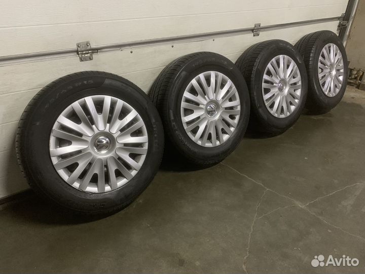 Комплект летних колес volkswagen Skoda