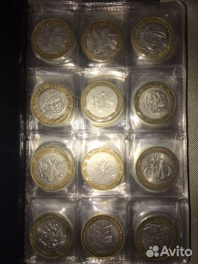 Набор биметаллических монет