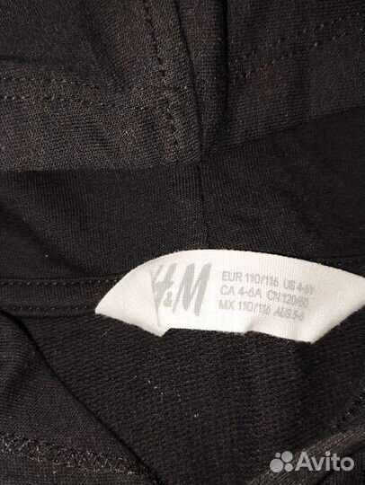 Поатье- туника с капюшоном 4-6 лет