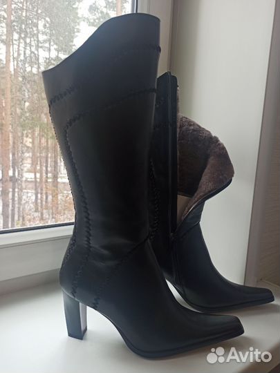 Сапоги женские зимние, новые, 35 и 36