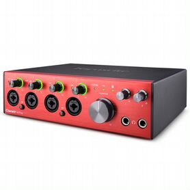 Focusrite Clarett+ 4Pre, Интерфейс, 18 входов/8 выходов