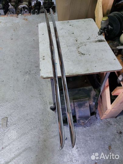 Накладка порога хром rover 75