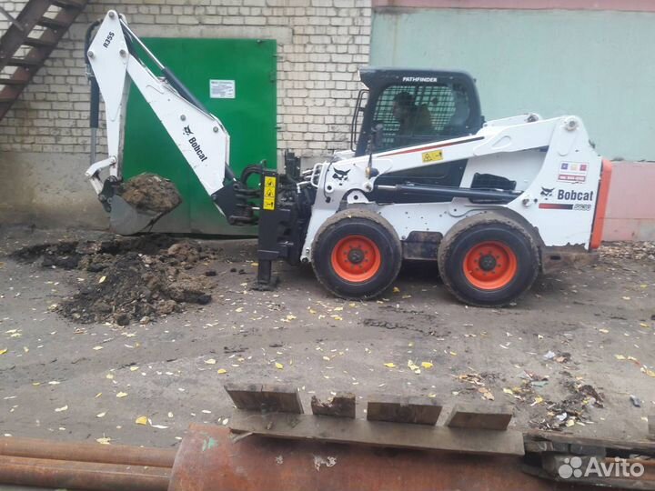 Аренда bobcat, бур, вилы