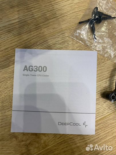Кулер процеccорный deepcool ag300led