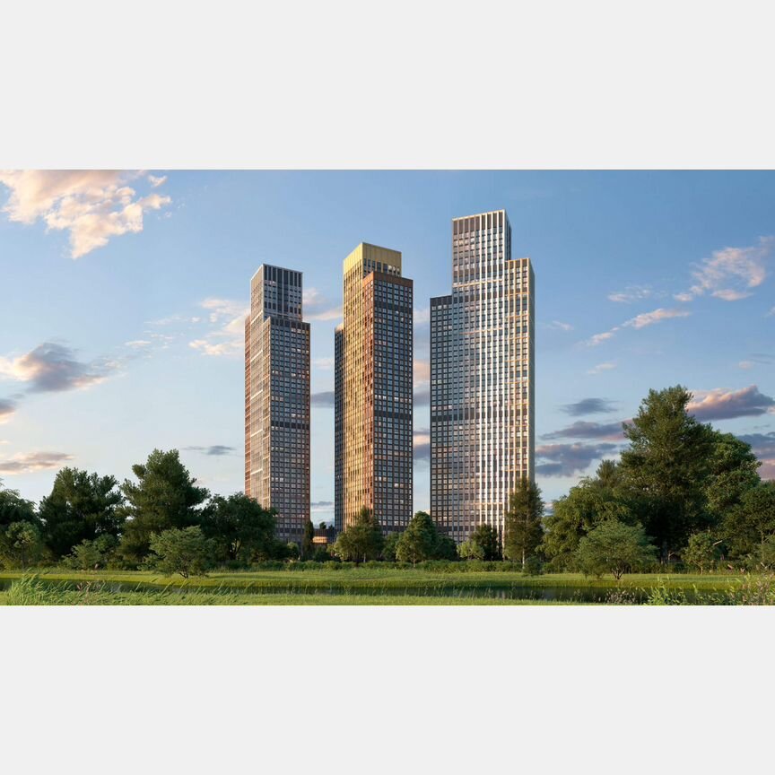 2-к. квартира, 74,9 м², 50/54 эт.