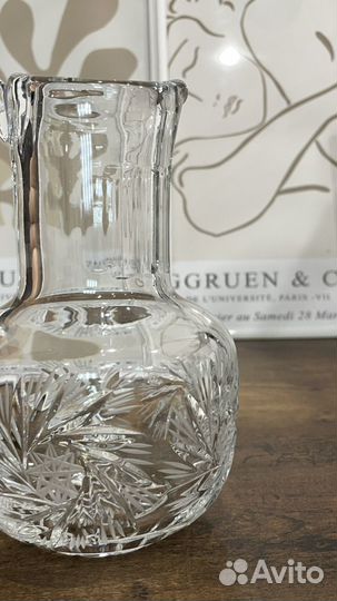 Графин хрустальный СССР