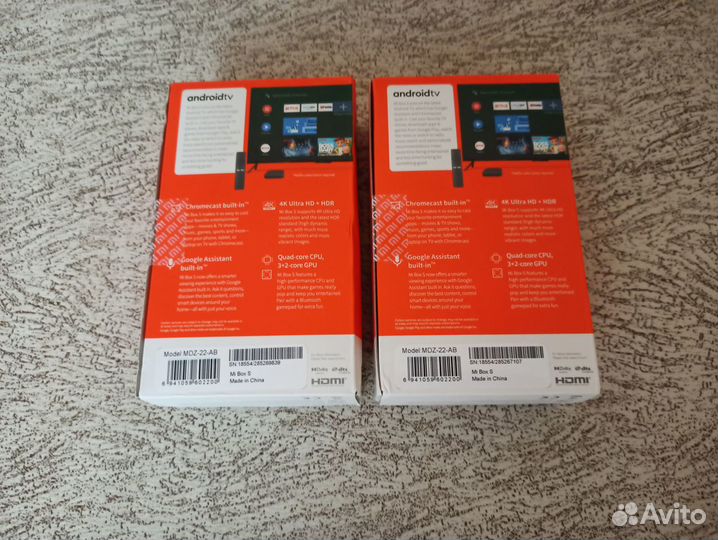 Приставка Xiaomi Mi Box S, Новая