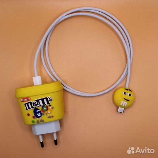 Комплект защитный чехол для зарядки+обмотка M&Ms