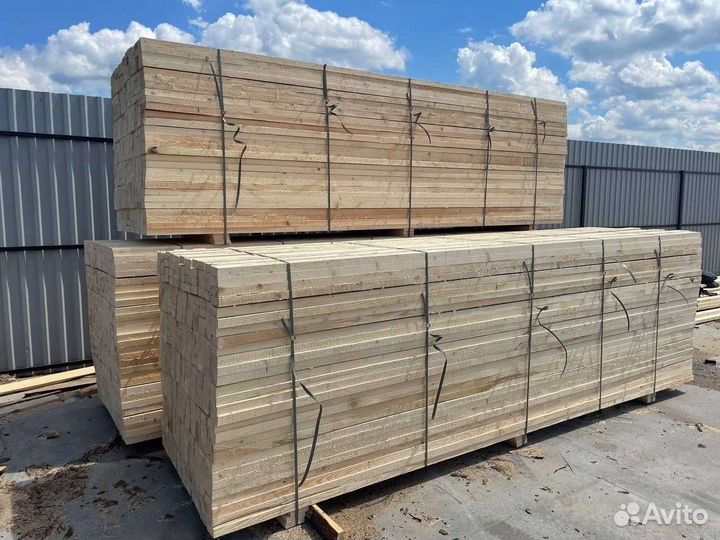 Брус обрезной 50х50mm 3-6M цфо