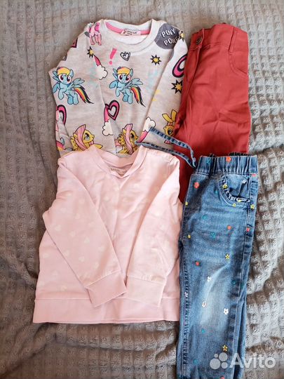 Пакет одежды для девочки 80