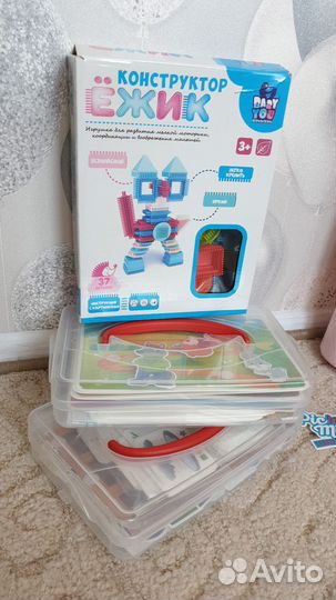 Игрушки Конструктор ёжик + интерактивные игры
