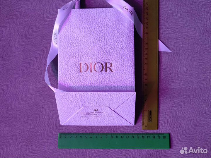 Подарочный пакет dior