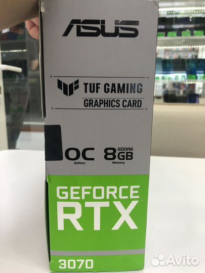 Asus tuf gaming rtx 3070 8 gb