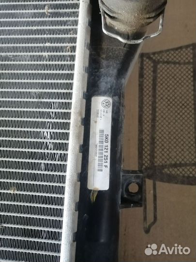 Радиатор vag 5K0121251F