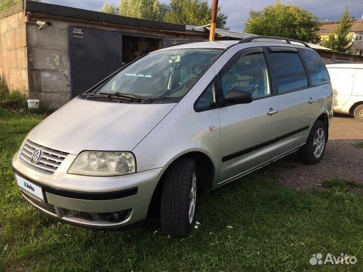 Volkswagen Sharan 1.9 AT, 2003, 345 000 км