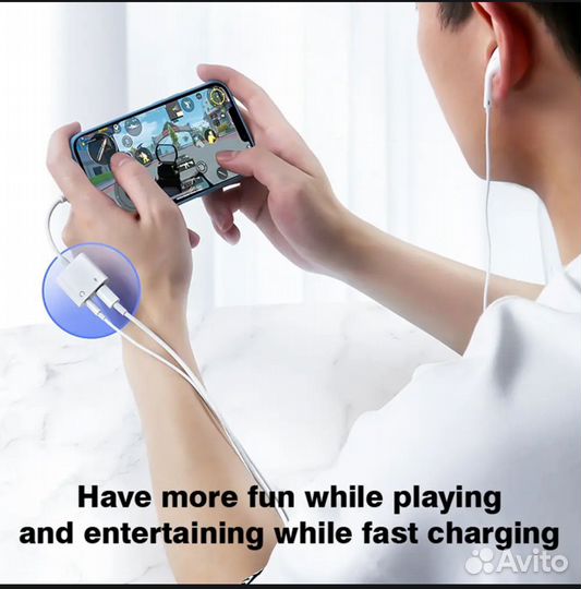 Переходник для наушников Apple iPhone