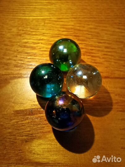 Стеклянные шары для украшения 30(50) шт